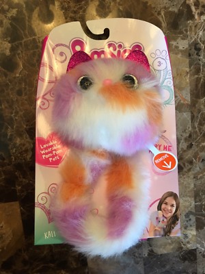 Skyrocket Pomsies “KALI” Pink,White,Orange Interactive/Wearable