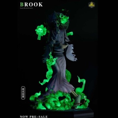 Super Bomb Studio One Piece Brook Resin Statue Pre-order H31cm Collection SBS