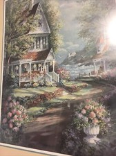 16 x20 wall art hang as is or frame if you like country home print
