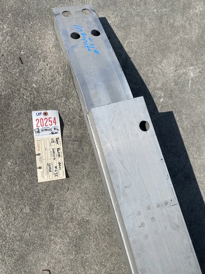 2003 2008 Infiniti FX FX35 FX45 Rear Bumper Reinforcement Bar OEM  - Image 4 of 4