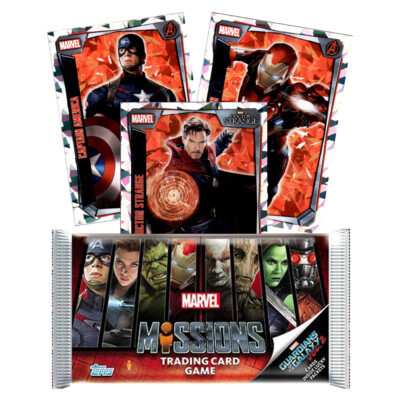 Marvel Missions 2017 Trading Cards 151-272 zum aussuchen/to choose