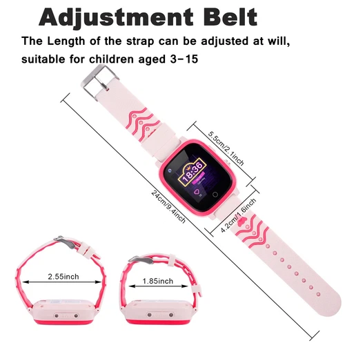 Smartwatch 4G Dzieci Telefon Zegarek z GPS WiFi Rozmowa wideo SOS dla chłopców Dziewcząt - Zdjęcie 36 z 65