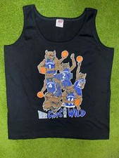90s Kentucky Wildcats - Vintage College Basketball Tank Large 