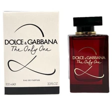Dolce Gabbana The Only One 2 Women 3.3 oz 100 ml Eau De Parfum Spray Same Photo