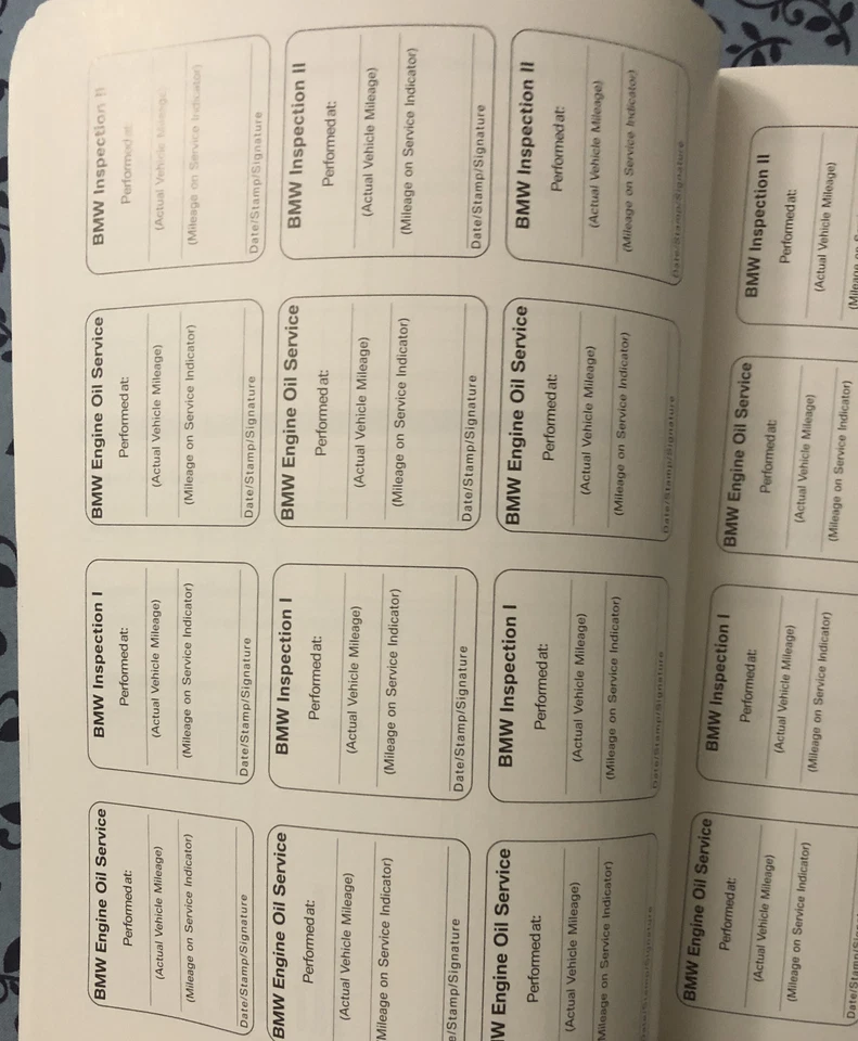 2006 BMW M3 GUIA DE SERVIÇO E GARANTIA MANUTENÇÃO MANUAL NÃO USADO FABRICANTE DE EQUIPAMENTO ORIGINAL 333 HP 3.2 - Imagem 4 de 4