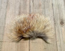Red Fox Fur Patch Fly Tying