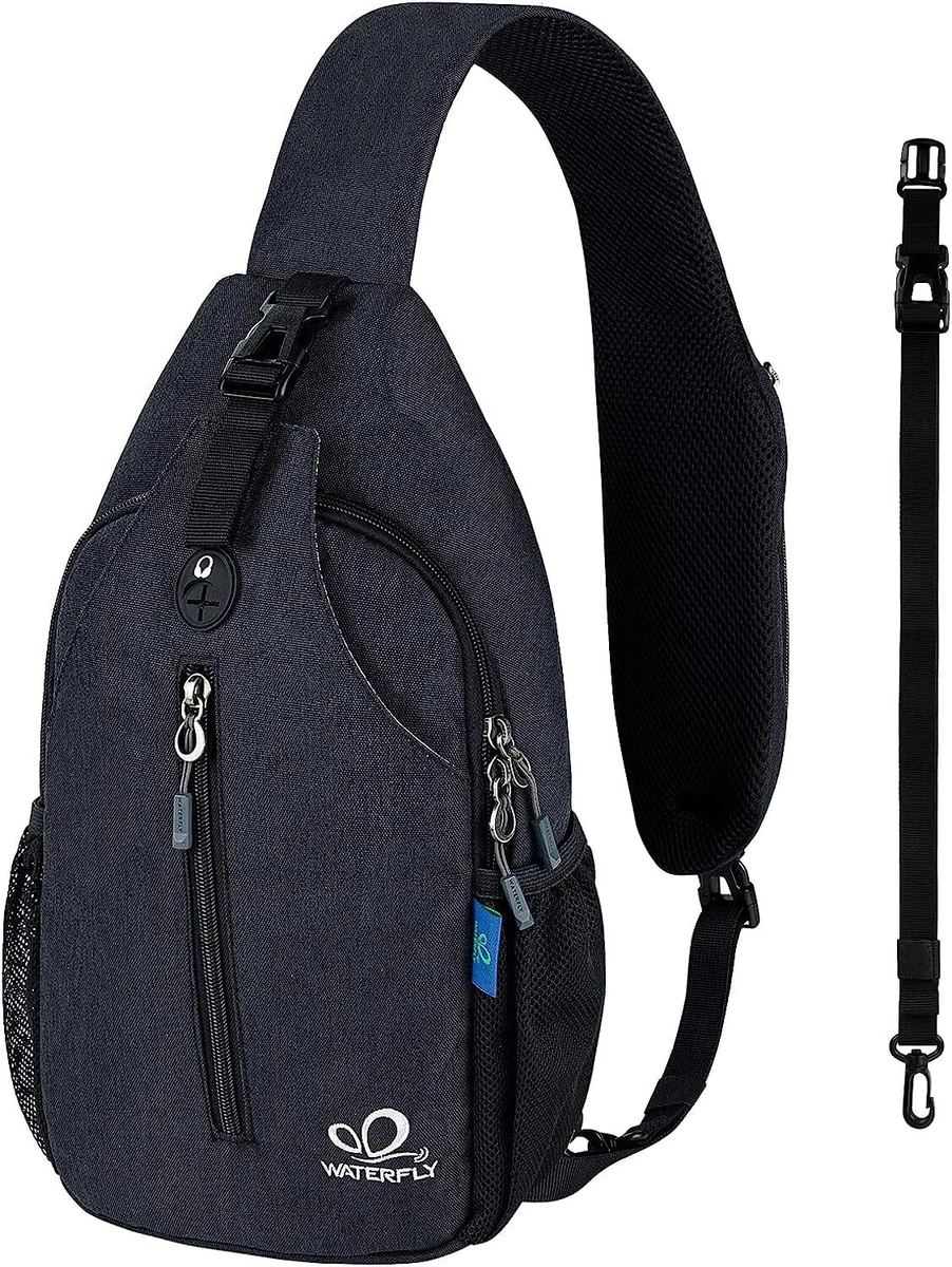 Waterfly Crossbody Sling Backpack Sling Bag Travel Hiking Chest Bag Daypack