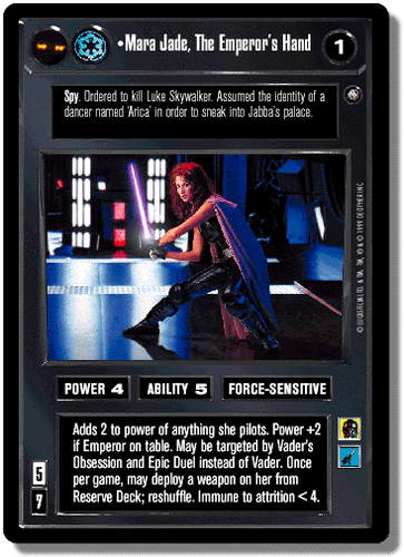 Singles [choose card] ENHANCED JABBA'S PALACE star wars ccg - Picture 10 of 15