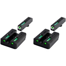 TruGlo Fiber Optic Tritium Sight Accessories, Fits Taurus Model Guns (2 Pack)