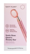 Vanity Planet SONIC ROSE QUARTZ BEAUTY BAR Firm/Tone/Refresh/Massage/Soothe Face