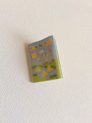 Sylvanian Families ERSATZTEILE Vintage Heft Buch ''Wie viele'' Papier Zeitschrift Schule