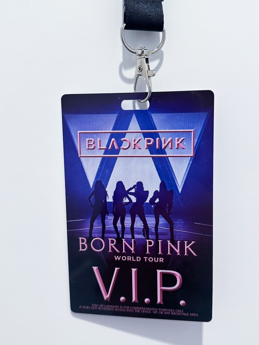 BLACKPINK BORN PINK World Tour VIP Lanyard Official Merch | eBay