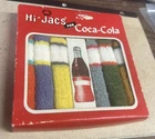 Vintage Coca Cola Hi Jacs Coke Bottle Covers In Original Box