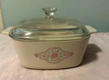 CORNING WARE English Breakfast A-1 1/2-B 1.5 Liter with Lid