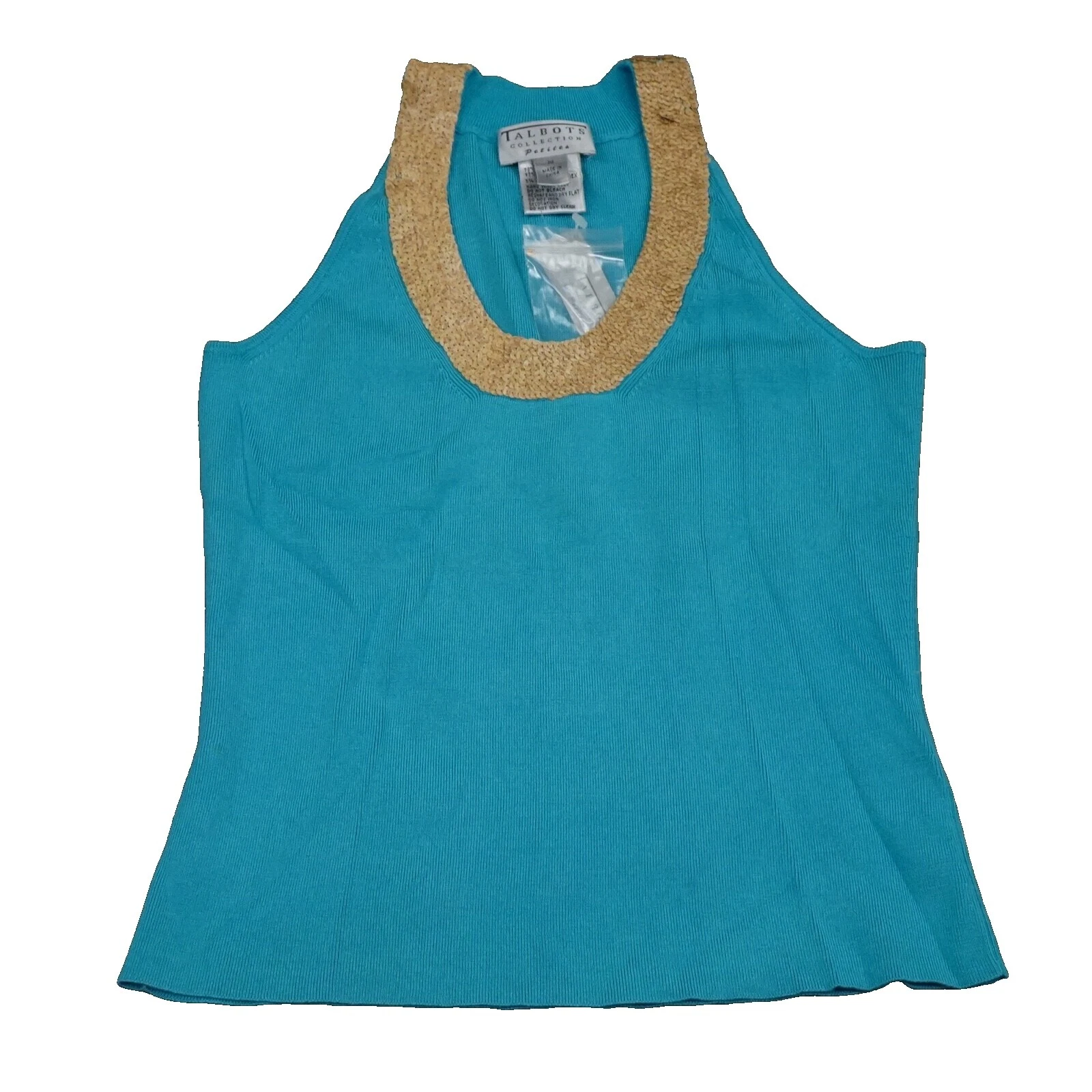 Nylon Talbots Petites Camisetas sin mangas para mujeres