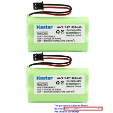 Kastar 2.4V 1600mAh Ni-MH Battery for Uniden DECT1560-3S DECT1560-4 DECT1580