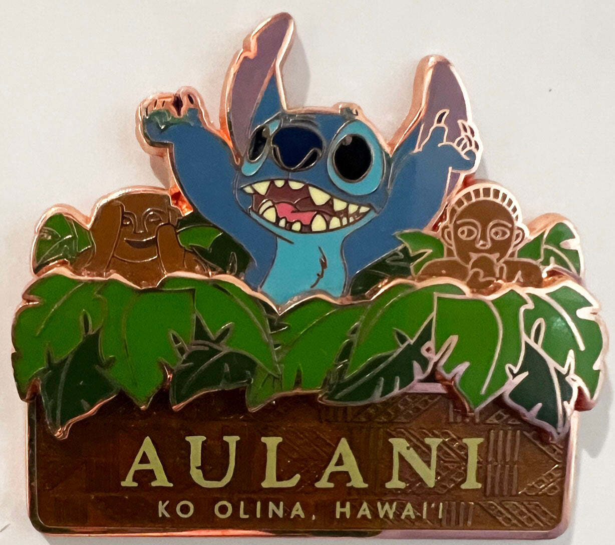 Stitch Tiki Aulani Resort Hawaii Hawaiian Disney Pin C01 | eBay