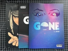 DSTLRY GONE BY JOCK #1 A,B,C COVERS 1ST DSTLRY RELEASE MAGAZINE SIZE