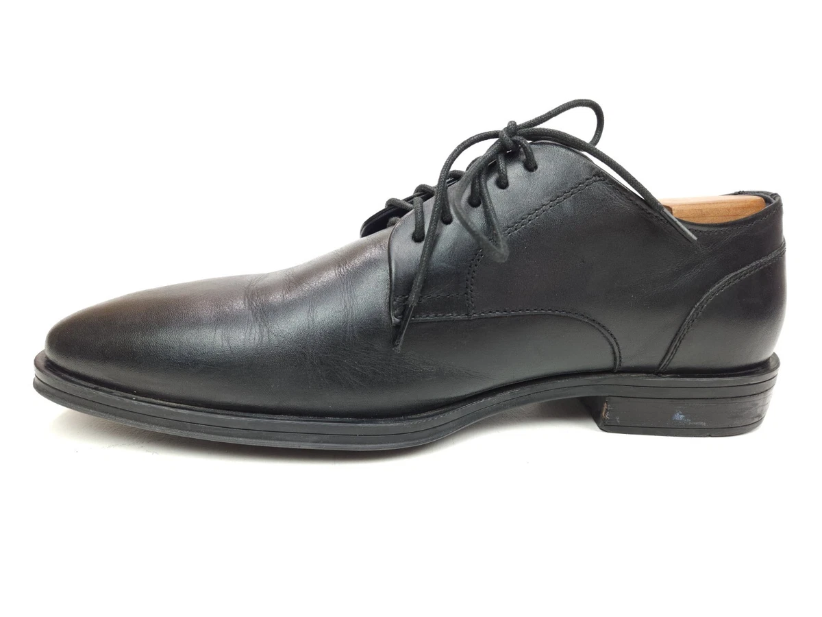 Cole Haan Dawes Grand OS Plain Toe Black Leather Men s Size 9.5 M