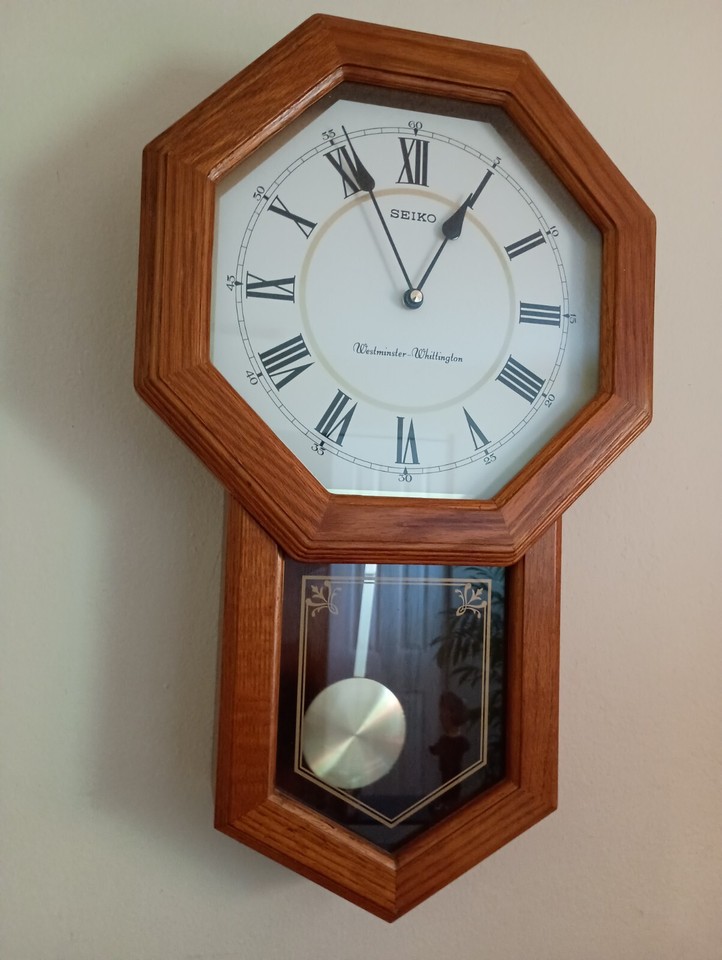 Seiko Westminster Whittington Wall Clock 29665102508 eBay