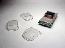  MODEL MOTORING T-JET 1963 FAIRLANE CLEAR HARDTOP.. NEW INJECTION MOLDED