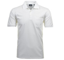RAGMAN Softknit-Polo mit Brusttasche, kurzarm