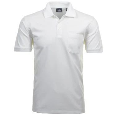 RAGMAN Softknit-Polo mit Brusttasche, kurzarm - Bild 1 von 4