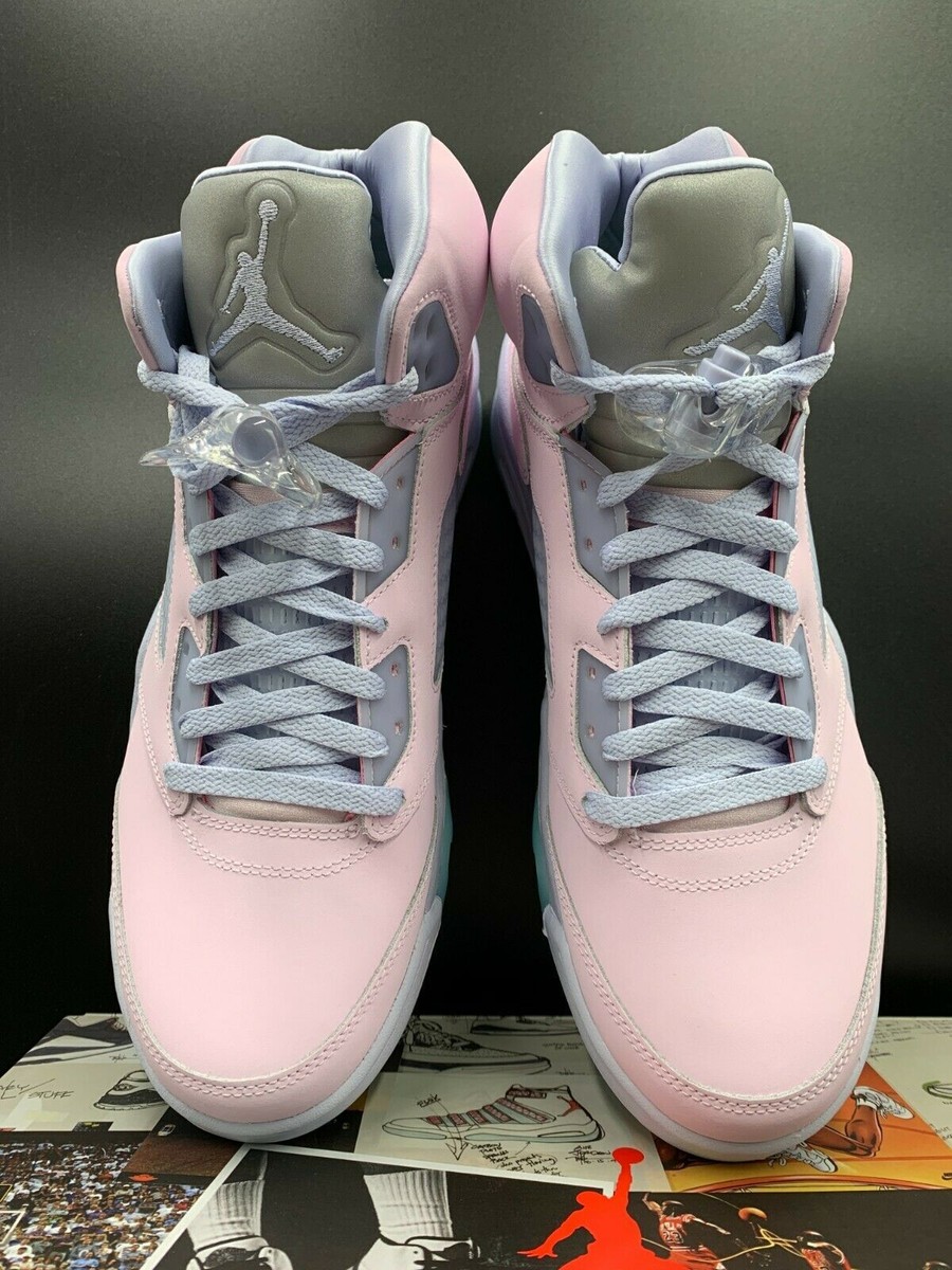 2022 Nike Air Jordan 5 V Retro Easter 7Y Regal Pink Ghost