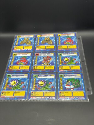 旧デジモンカード 100枚ちょいまとめ売り Digimon Cards Vintage Lot of Original 1999 Bandai Digimon Cards PICK & CHOOSE
