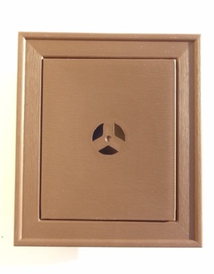 2 ea ~ MID-AMERICA 00030102 Square Mount Brown (032) or Expresso (421)