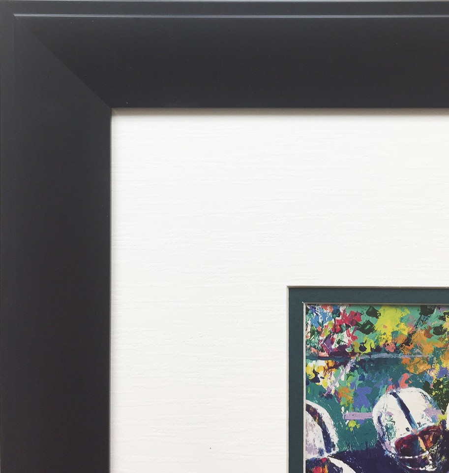 LeRoy Neiman "Handoff Super Bowl III" CUSTOM FRAMED NY JETS Broadway