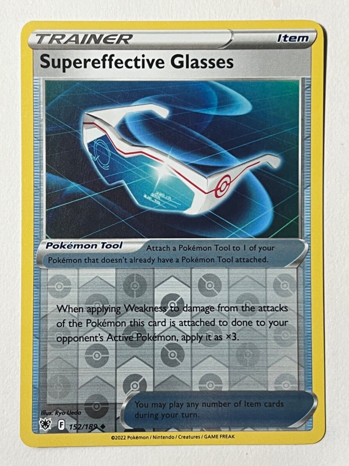 Supereffective Glasses 152/189 Reverse Holo Uncommon Astral Radiance Pokemon