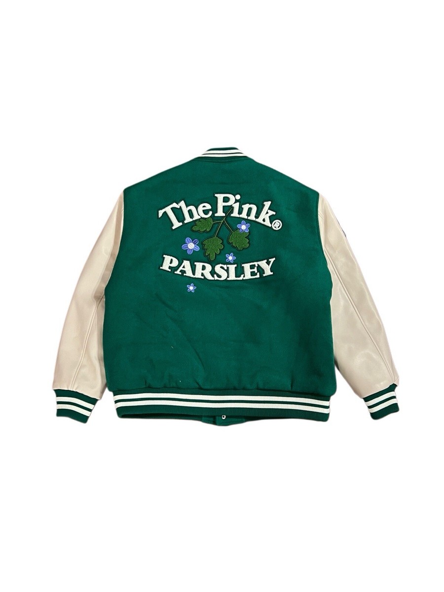 Vandy The Pink x Parsley Varsity Jacket Green Size L Newt Vandy The Pink x Parsley Varsity Jacket Green Size L Newt