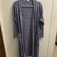 lularoe kimono large Blue Pit To Pit 27  Length 45  