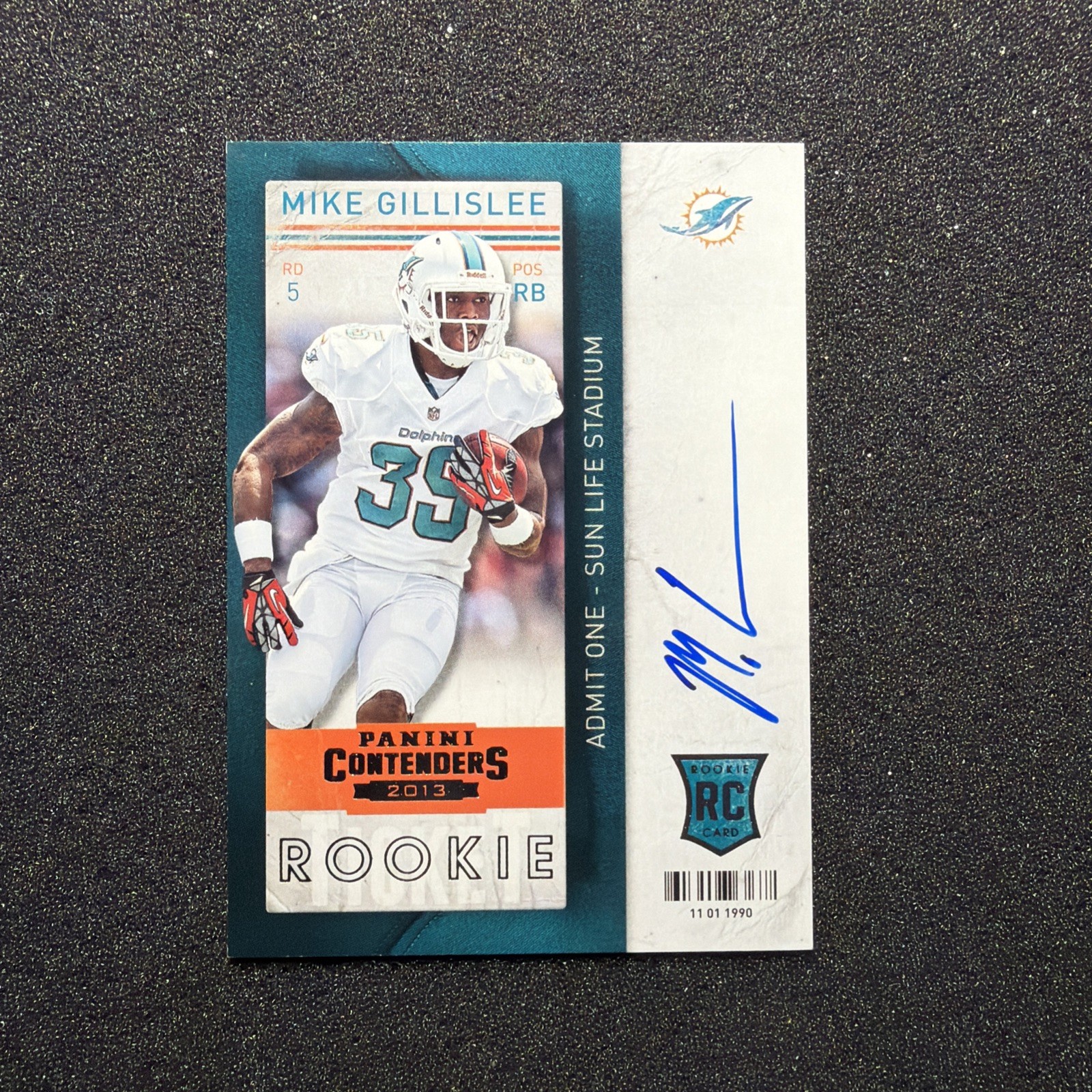 Mike Gillislee Panini Spectra #227 Autograph