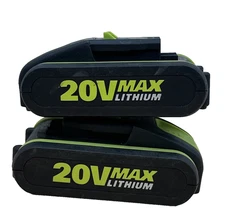 2 Pack Rockwell RW9351.1 20V 2.0Ah Lithium-ion Battery-tested Working