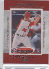 2013 Topps Manufactured Rookie Card Patch Bryce Harper #RCP-24 Patch 0f8. rookie card picture