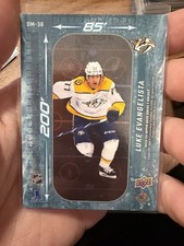 Upper Deck 2023-24 Luke Evangelista Nashville Predators NHL Trading Card Lot