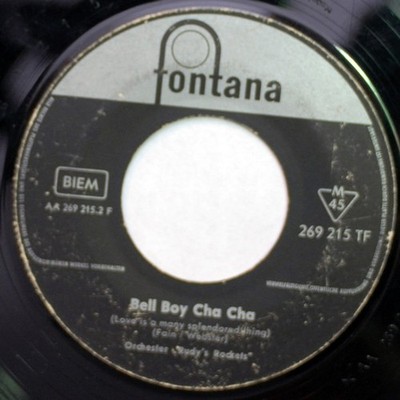 Rudy's Rockets - Lemon Twist / Bell Boy Cha Cha (Vinyl 7'' - DE - Original)