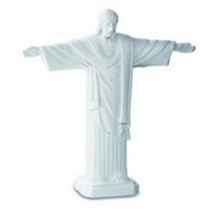 Christus Figur 21,5Cm Zuckerhut Rio De Janeiro