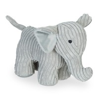 TüRstopper Elefant Boden TüRhalter 1,1 Kg Grau TüRstopper Aus Stoff 22 Cm
