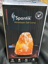 Himalayan Salt Lamp with Dimmer Cord-Night Light 7  Spantik