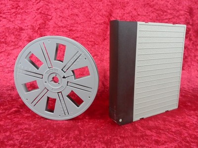 1 Stück 90 Meter Super 8 Spule, von POSSO, in Eumig-Dose 90/8