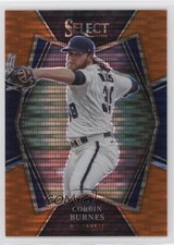 2022 Panini Select Premier Level Orange Pulsar Prizm /16 Corbin Burnes #158 nd3