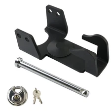 Heavy-Duty Gooseneck Trailer Lock, 2-5/16" Hitch TL-50 Coupler Lock Heavy Traile