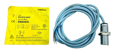 Turck Bi5-M18-AN6X 46111 Inducative Sensor 18mm Zylinder Embeddable Eingetopft
