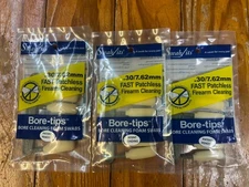 3 Packs of Swab its Bore Tips 30 cal.