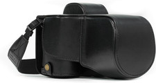 Megagear MG524 "Ever Ready" Protective Leather Camera Case for Sony Alpha A7 II,