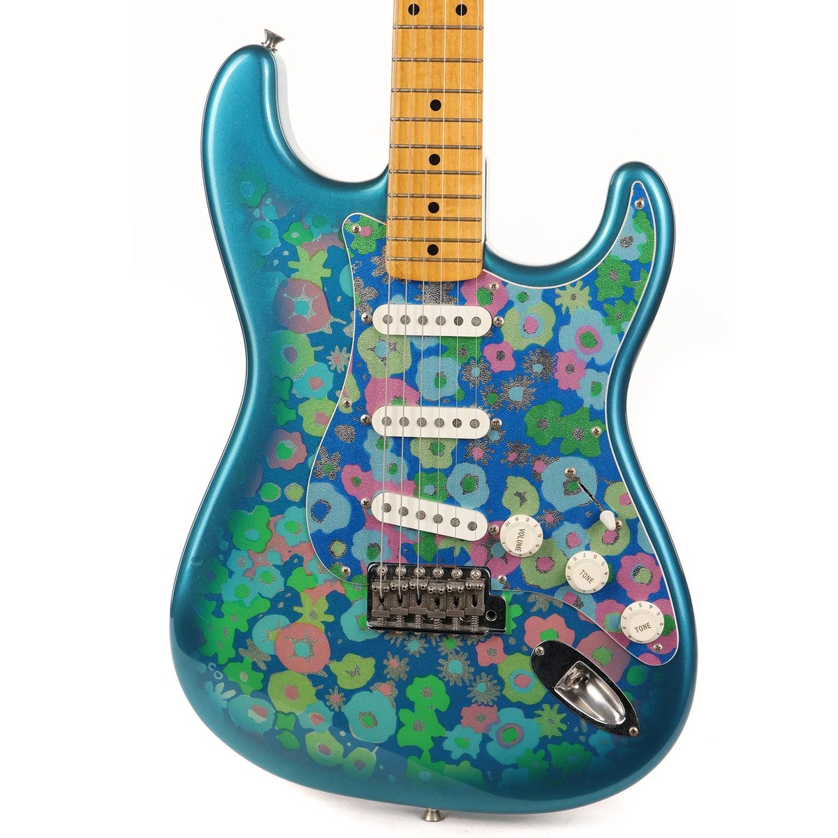 Fender CIJ Blue Paisley Stratocaster Used | eBay