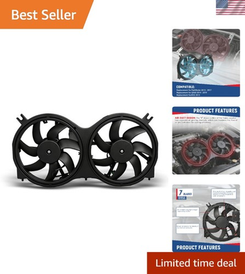 #ad #ad Enhance Vehicle Cooling: Dual Radiator Fan for Pathfinder QX60 amp; JX35 Models $161.99